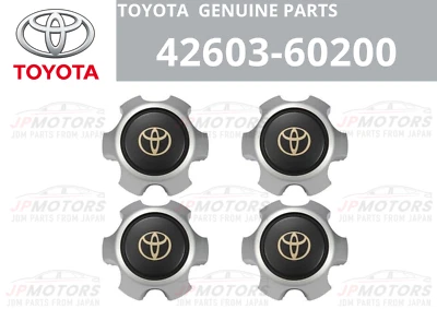 TOYOTA Genuine LAND CRUISER 80 Series Center Wheel Hub Cap Set 4pcs 42603-60200 - Image 1 of 4