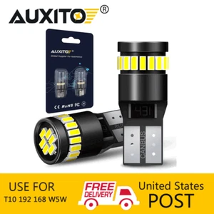 AUXITO T10 168 194 2825 LED Interior License Side Marker Map Light Courtesy Bulb - Picture 1 of 8