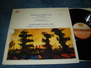 GM 2007 LP Thomas Oboe Lee: Mad Frog, Gunther Schuller: Symbiosis EXC shape - Picture 1 of 2