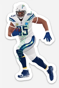 Antonio Gates (Sticker)!!-San Diego Chargers Vinyl cut NFL Vector art car decal - Picture 1 of 1