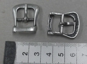 2 x Doppelschließe, 15 mm, Farbe altsilber  #2453#  - Bild 1 von 1