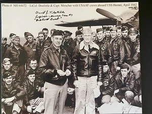David Thatcher "Doolittle Raiders" Autographed 8x10 Photo Autograph Picture - Picture 1 of 1