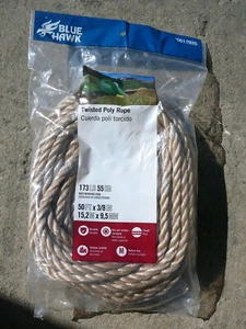 3/8" x 50' Ladder Rope Light & Strong Poly Extension Ladder Replacement Line - Picture 1 of 2