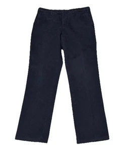 Mens Size 54 Aspesi ATA Casual Pants Trousers Navy Blue Cotton Straight Leg - Picture 1 of 9