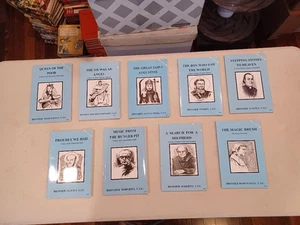 Lot of 9 NEW In The Footsteps of the Saints Series Books Catholic - Bild 1 von 3