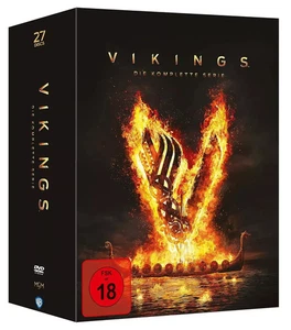 27 DVD - Vikings - Staffel 1 + 2 + 3 + 4 + 5 + 6 - Die komplette Serie - Bild 1 von 1