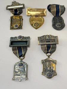 Vintage 1933-37 American Legion Medaillen Lot 5 ~ 972 - Bild 1 von 8