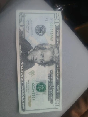 Trinary 20Note Featuring those Lovely two Digits Of 69. 1 Is The Sole Odd Digit - Image 1 of 4