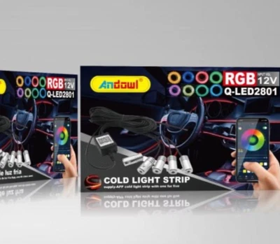 Striscia LED Decorativa RGB  – Illumina e Personalizza la Tua Auto - Immagine 1 di 3