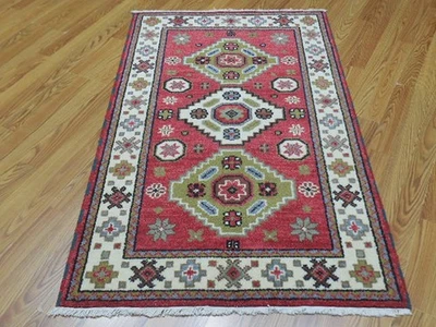 Bohemian Rug, Oushak Turkish Ushak Rug,Contemporary Design Rug 3x5 Ft - Image 1 of 4