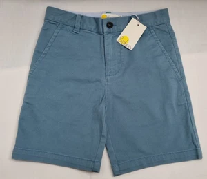 Mini Boden Boys Classic Chino Shorts Dusky Blue Size 7Y 122cm - Picture 1 of 7