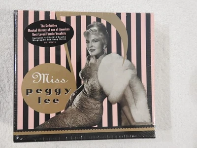 Peggy Lee "Miss Peggy Lee" BRAND NEW 4 CD BOX SET! Still Sealed! See Photos! - Image 1 of 4