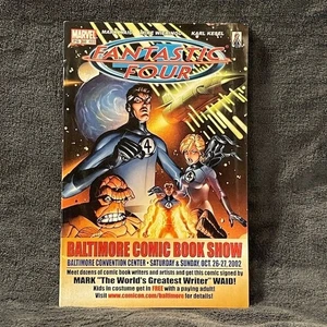 Fantastic Four #60 Comic Book Baltimore Comic Con Mark Waid Marvel 2002 - Picture 1 of 6