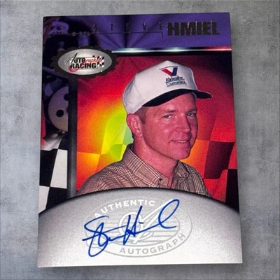 Steve Hmiel ROUSH #6 1997 SCOREBOARD AUTOGRAPHED RACING PACK PULLED NASCAR card - Image 1 of 2