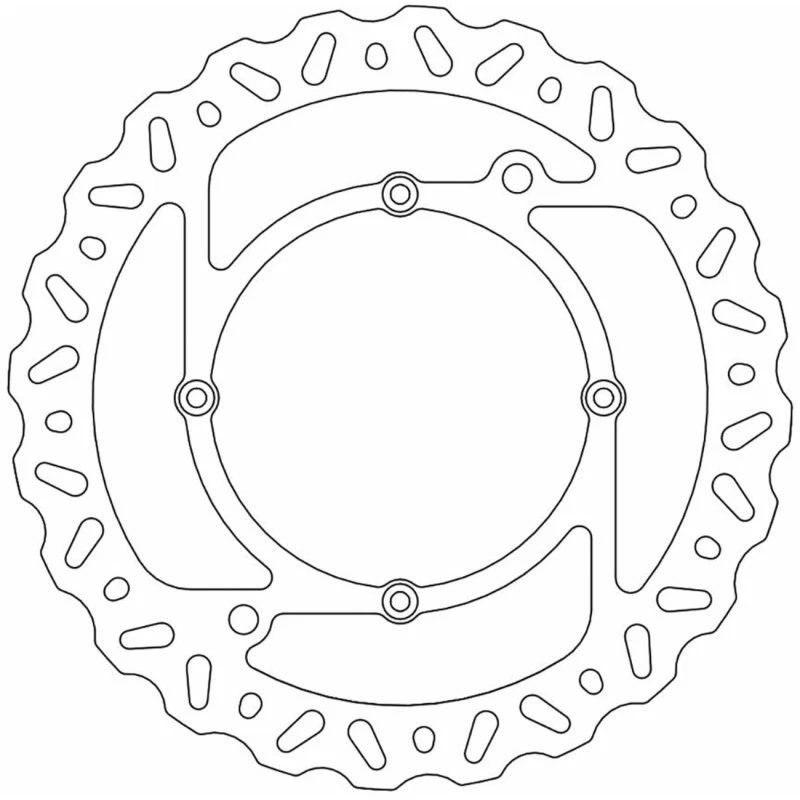 Disco de freno Moto-Master serie Nitro - 110404-PU Foto 1 de 2