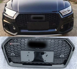 For Audi Q5 RSQ5 Front bumper Upper Mesh honeycomb Grille Grill 2020---2021 - Picture 1 of 5