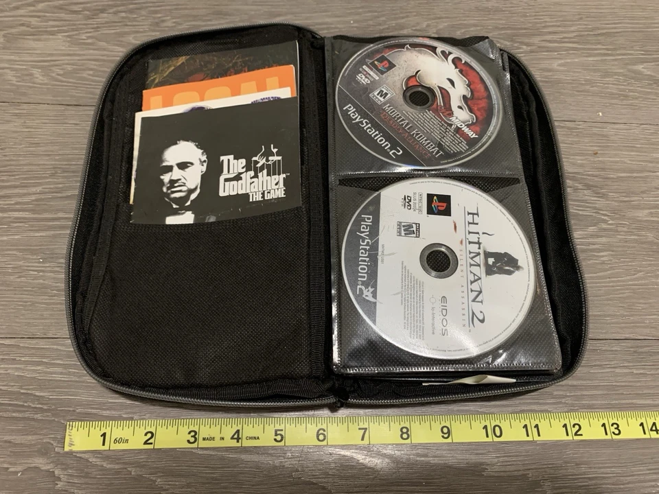 Cd DVD Storage With Zipper Case Logic - Image 1 of 4