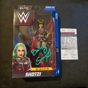 Shotzi Blackheart WWE Elite Series 95 Signed Autograph Figure JSA + Protector - Picture 1 of 19