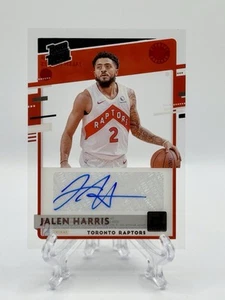 2020-21 Panini Clearly Donruss - Clearly Rated Rookie Jalen Harris Auto RC - Picture 1 of 2