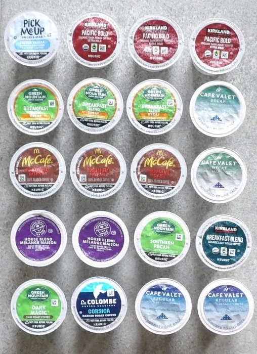 20 Keugig K-Cups Coffee Pods Regular Assorted Brands/Roast + Decaf + Organic - Image 1 of 1