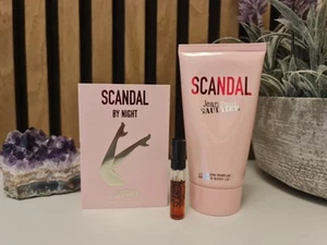 Luxusproben Jean Paul Gaultier Scandal Body Lotion & Parfum Probe Set  - Bild 1 von 4