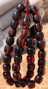 German Ottoman Tartaruk Bakelite Rosary  33 سبحة ترتروك عثماني انتيك بكلايت سوبر - Picture 1 of 23