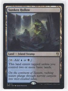 #174 2025 Aetherdrift Commander Sunken Hollow Rare - Picture 1 of 2
