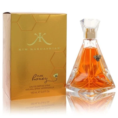Kim Kardashian Pure Honey de Kim Kardashian Eau De Parfum Spray 3.4 OZ Para Mujer Foto 1 de 2