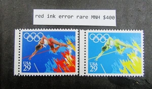 nystamps US Errors,Freak,Oddities Stamp MNH Red Ink Error Rare $400  O3x1112 - Picture 1 of 2