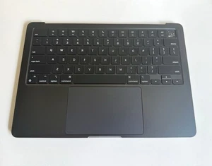 APPLE MACBOOK AIR 13  (M2, 2022) - TOP CASE Battery GRADE A A2681 Midnight OEM - Imagen 1 de 2