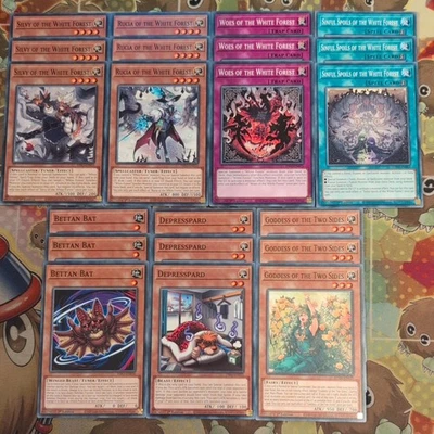 21cd Núcleo Bosque Blanco + Diosa y Bestia Paquete INFO/SUDA/ALIN YuGiOh Como Nuevo Foto 1 de 4