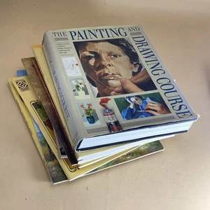 Lot 10 Vintage Books On Painting/Art Instruction/japanese Design/sketch/ Figure - Picture 1 of 14