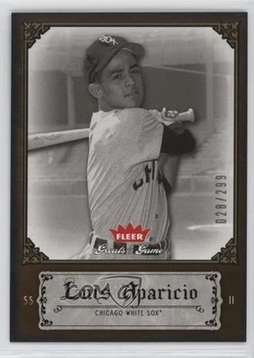 2006 Fleer Greats of the Game Copper /299 Luis Aparicio #61 HOF - Image 1 of 2