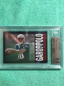 2014 TOPPS CHROME FOOTBALL.RC.  JIMMY GAROPPOLO RC 1965 BGS 9.5 GEM MINT - Picture 1 of 6
