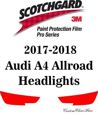 Película de protección de pintura 3M Scotchgard serie Pro transparente 2017 2018 Audi A4 Allroad Foto 1 de 3