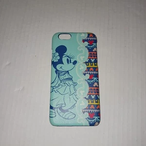 Authentic Disney Parks D-Tech iPhone 6 Teal Minnie Mouse Phone Case - Picture 1 of 6
