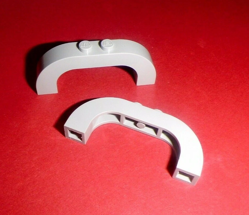 Lego (6183) 2 Bogensteine 1x6x2, in hellgrau aus 75054 8129 5635 8654 - Bild 1 von 1