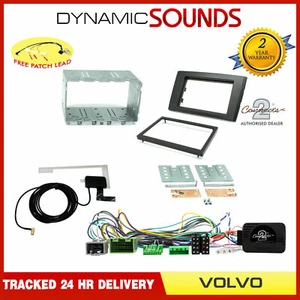 DAB RADIO Double Din Stereo Fascia Fitting Kit for Volvo XC90 2004-2014 - Picture 1 of 1