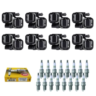 Bobina de encendido y bujía NGK nueva para Mercedes-Benz CL500 E430 ML500 S500 V8 Foto 1 de 4