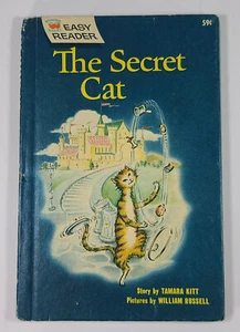 Vintage 1960s Wonder Book Easy Reader The Secret Cat Tamara Kitt - Picture 1 of 8