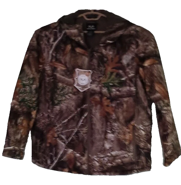Realtree Edge Men's Camo Hunting Jacket With Hood "NEW" Size L - Image 1 of 4