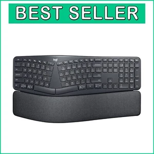 Logitech ERGO K860 Ergonomic Wireless Keyboard - Customizable Keys & Comfort - Picture 1 of 13