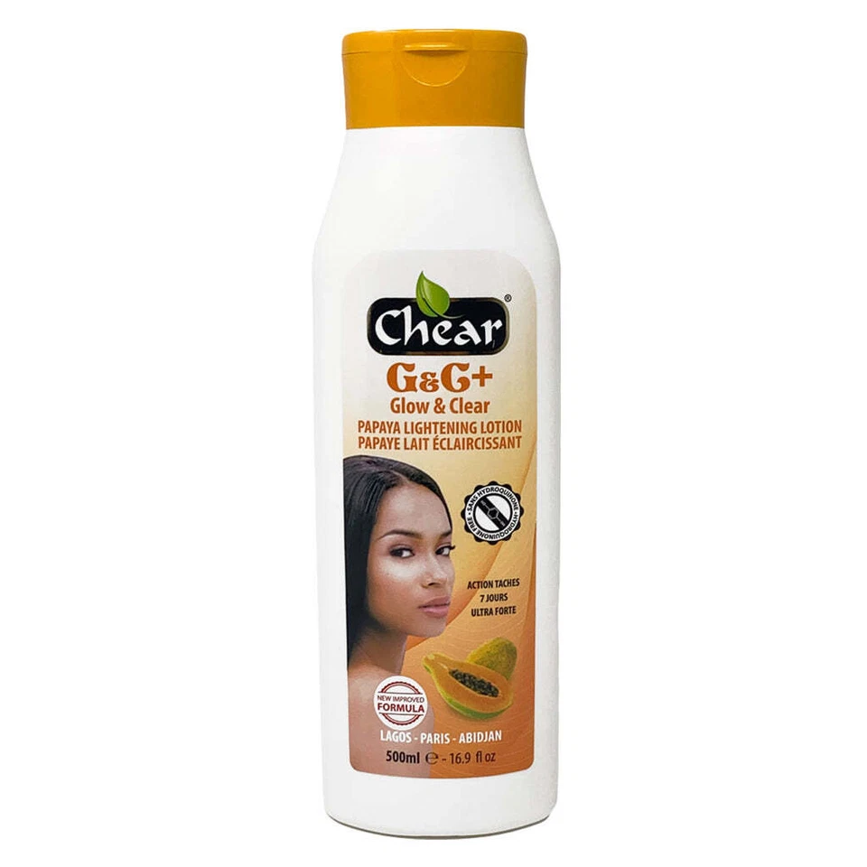 Chear G&C Papaya Skin Brightening Lotion 500ml - with Kojic Acid UK STOCK SELLER