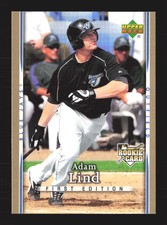 2007 Upper Deck First Edition RC #48 Adam Lind    Toronto Blue Jays