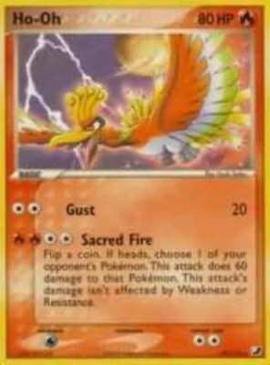 Pokémon TCG - Ho-Oh - 27/115 - Rare - Ex Unseen Forces [Lightly Played] - Image 1 of 4