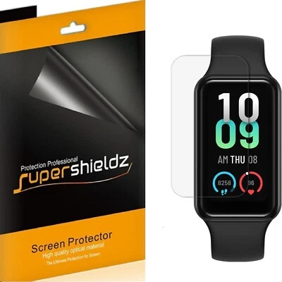 3X Supershieldz Clear Screen Protector for Amazfit Band 7 (TPU)