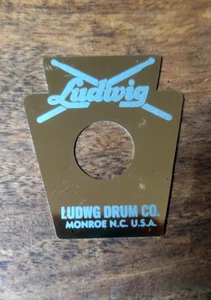 Ludwig Keystone Drum Badge / Repro - Picture 1 of 1