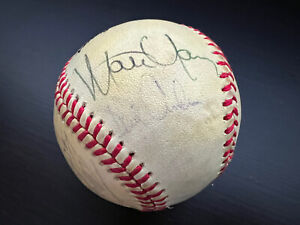 Autographed Autograph Signed Los Angeles Dodgers Baseball Team Players Ball