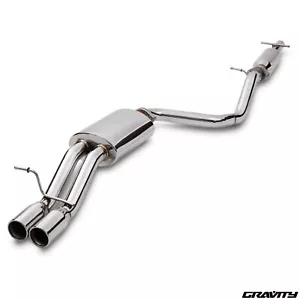 STAINLESS STEEL CATBACK EXHAUST SYSTEM FOR VW VOLKSWAGEN GOLF MK4 1.8T GTI 97-04 - Picture 1 of 9
