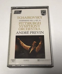 Andre Previn. Tchaikovsky Symphony No.4. Pittsburgh. Philips Digital 7300972 VGC - Picture 1 of 6